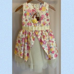 Girls Disney Belle Fancy Dress